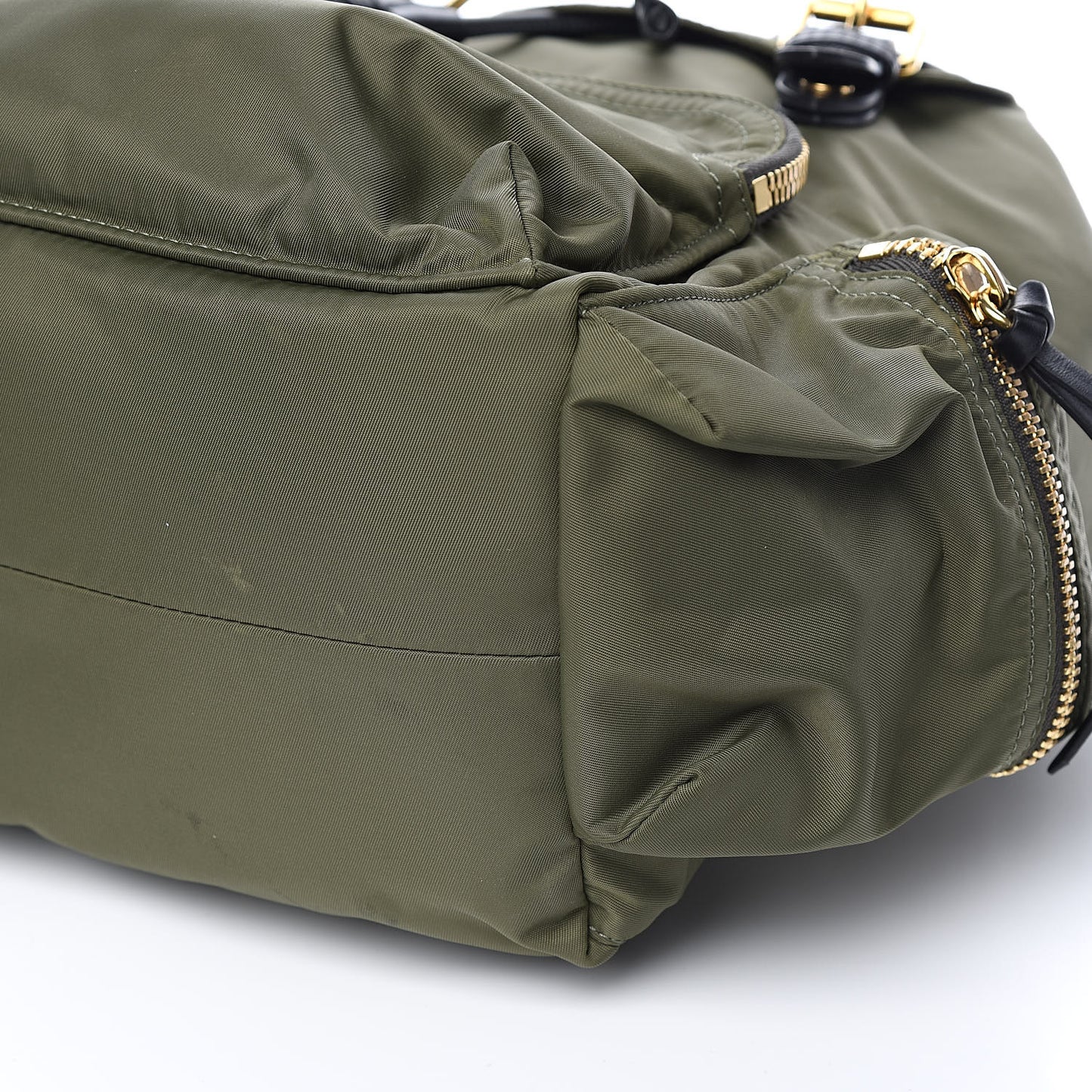 Nylon Medium Rucksack Backpack Green