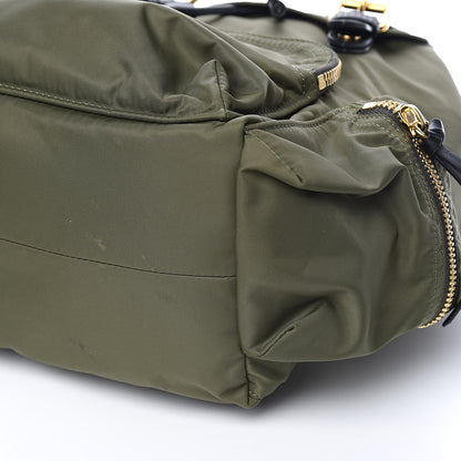 Burberry Nylon Medium Rucksack Backpack Green 10 of 11