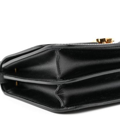 Burberry Calfskin Small TB Bag Black 8 of 9