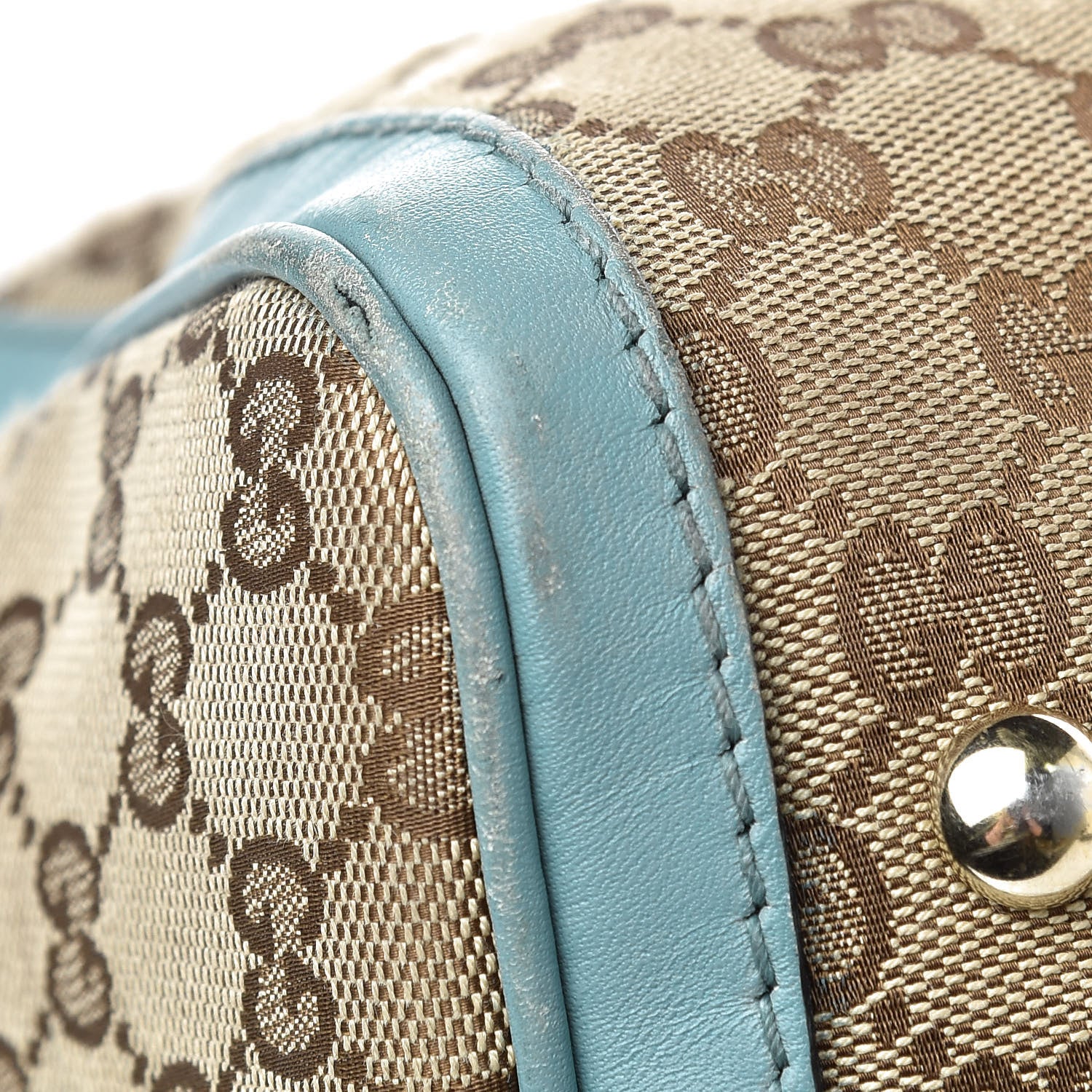 Gucci Monogram Medium Joy Boston Teal 12 of 25