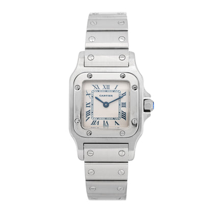 Cartier Stainless Steel 24mm Santos de Cartier Galbee Quartz Watch 1 of 4