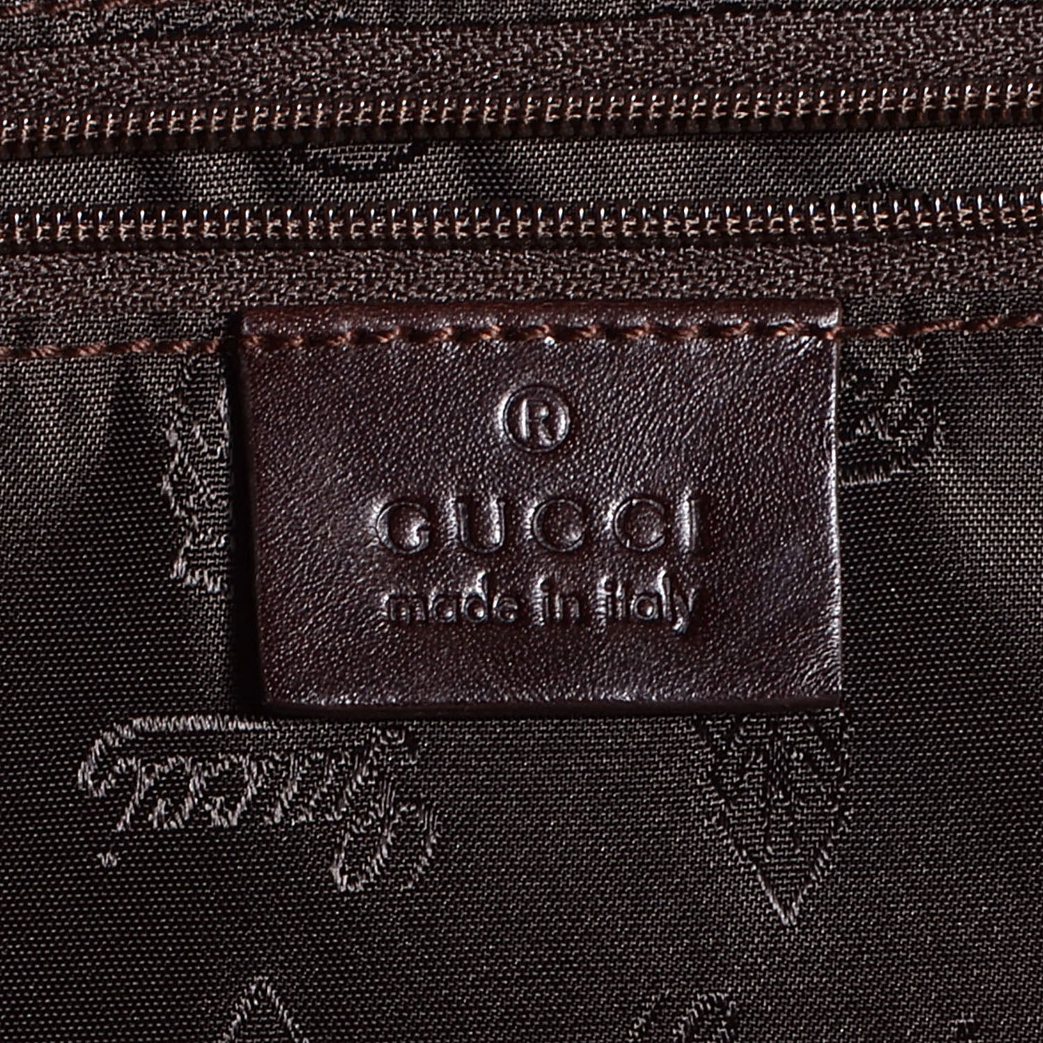 Gucci Crystal Monogram Large Duchessa Boston Dark Brown 6 of 9