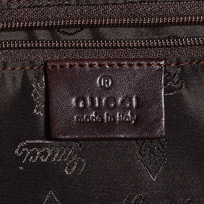 Gucci Crystal Monogram Large Duchessa Boston Dark Brown 6 of 9