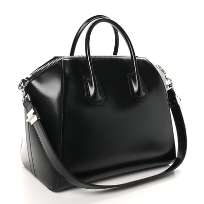 Givenchy Shiny Lord Calfskin Medium Antigona Black 2 of 10