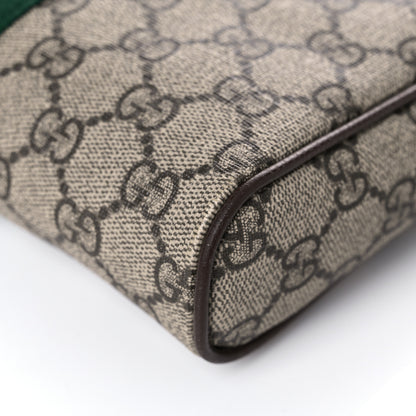Gucci GG Supreme Monogram Web Small Ophidia Messenger Bag Brown 11 of 17