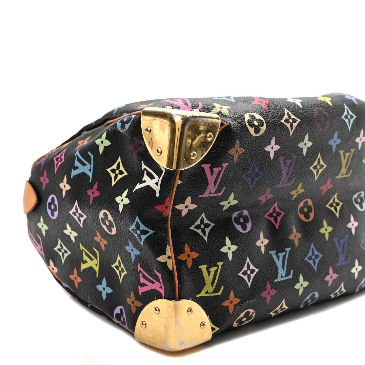 Louis Vuitton Monogram Multicolor Speedy 30 Black 9 of 10