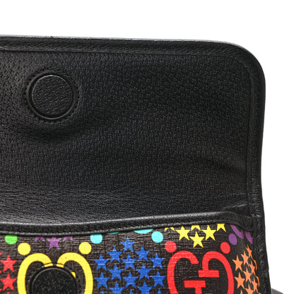 Gucci GG Supreme Monogram Psychedelic Slim Belt Bag Black 10 of 10