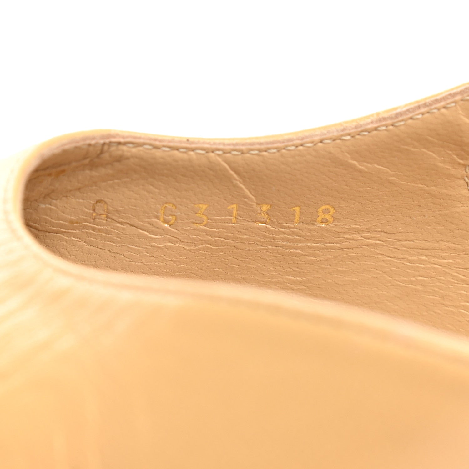 Chanel Goatskin Grosgrain Cap Toe CC Slingback Sandals 38.5 Beige Black 8 of 11