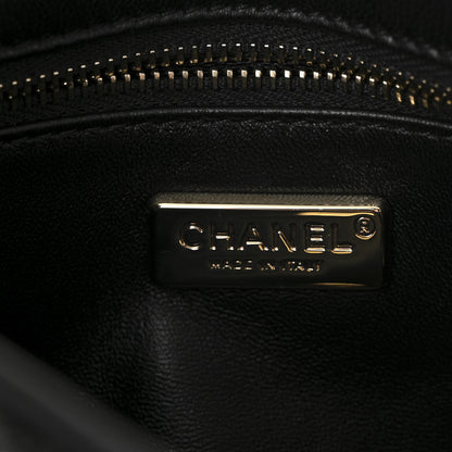 Chanel Sequin CC Small Single Flap Black Multicolor 6 of 10