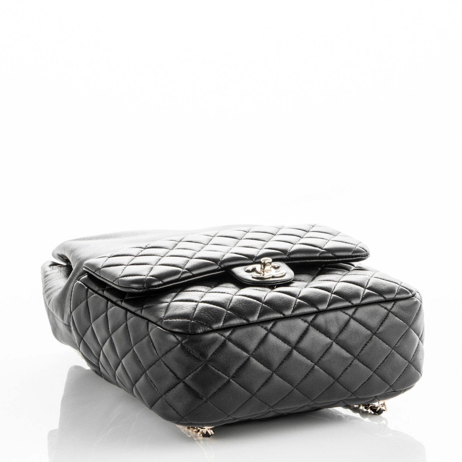 Chanel Lambskin Quilted Large In Seoul Backpack Navy 4 of 7