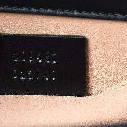 Gucci Guccissima Small Padlock Shoulder Bag Black 9 of 10
