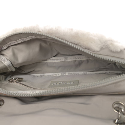 Chanel Rabbit Fur Sport Flap Grey 4 of 4