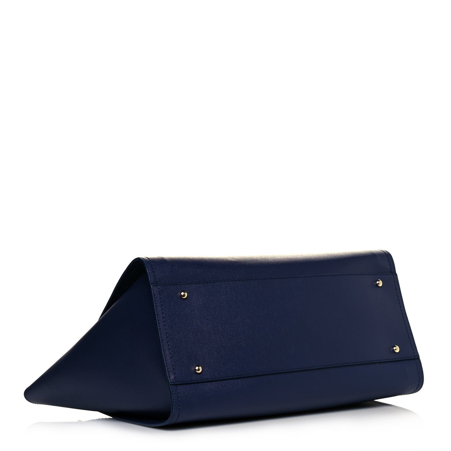 Chanel Caviar Small Studded Deauville Tote Navy 3 of 10
