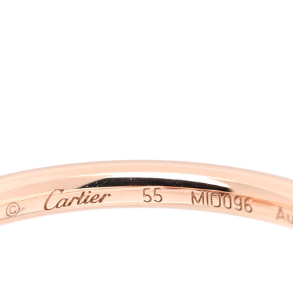 Cartier 18K Pink Gold Small Juste Un Clou Ring 55 7.25 4 of 5