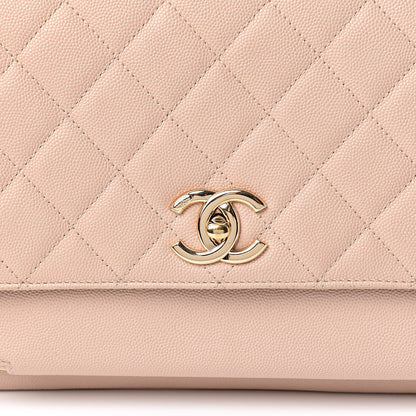 Chanel Caviar Quilted Large Business Affinity Flap Beige 15 of 17