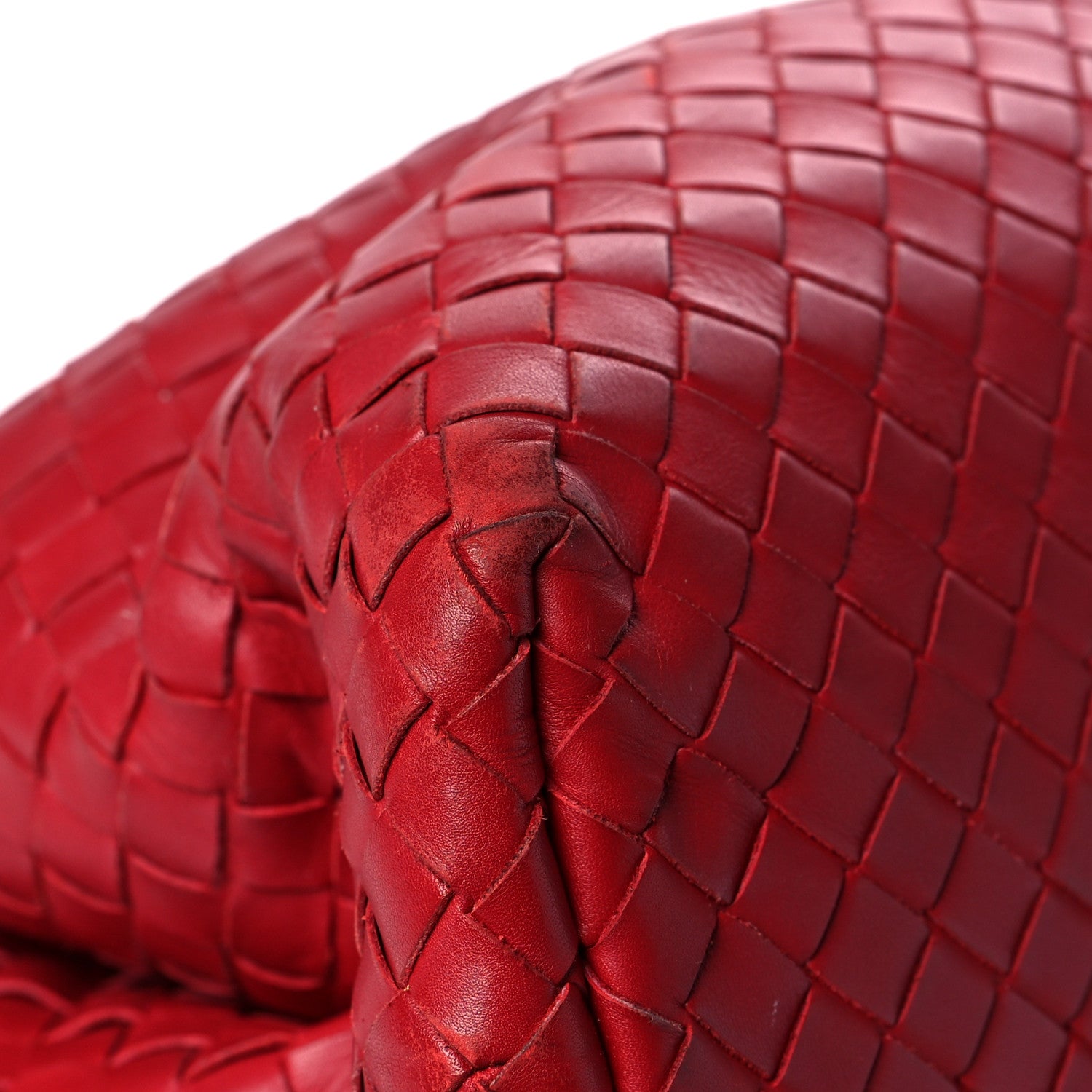 Bottega Veneta Nappa Intrecciato Medium Roma Tote Red 11 of 22