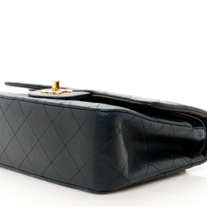 Chanel Lambskin Quilted Small Double Flap Black 12 of 14