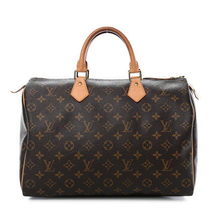 Louis Vuitton Monogram Speedy 35 1 of 8