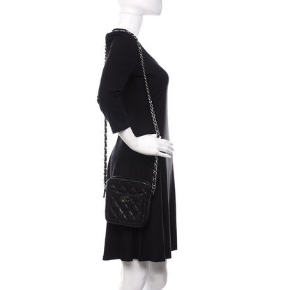 Chanel Caviar Quilted Camera Case Crossbody Bag Black 2 of 11