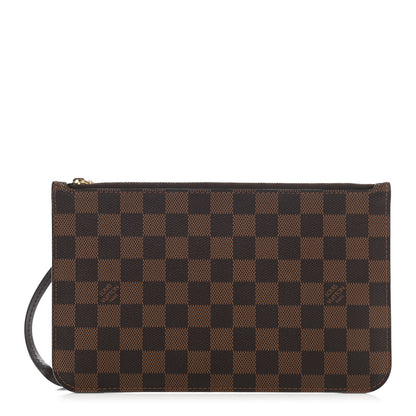 Louis Vuitton Damier Ebene Neverfull MM GM Pochette 1 of 7