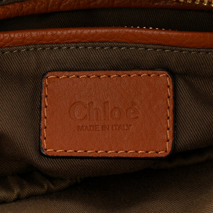 Chloe Calfskin Medium Marcie Satchel Tan 6 of 12