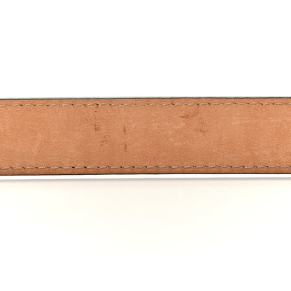 Louis Vuitton Calfskin Monogram 30mm LV Initiales Belt 95 38 Black 9 of 10