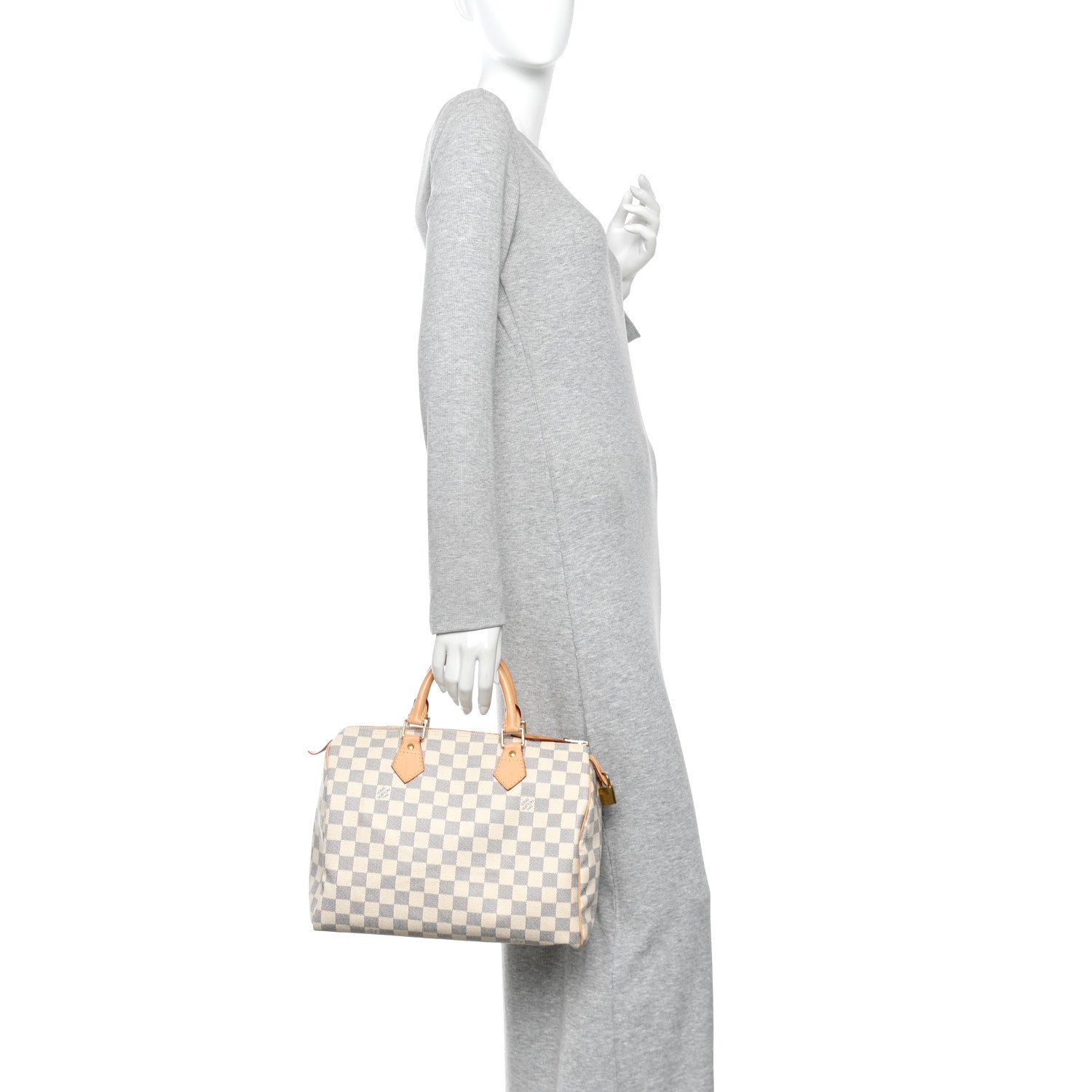 Louis Vuitton Damier Azur Speedy 30 2 of 10