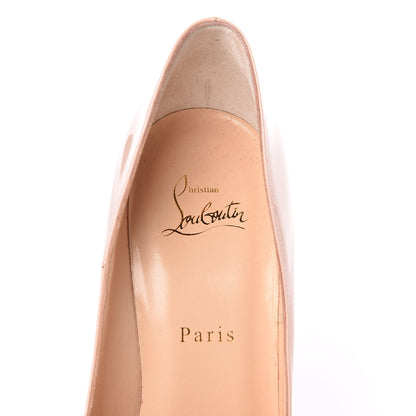 Christian Louboutin Patent So Kate 120 Pumps 40 Poudre 7 of 7