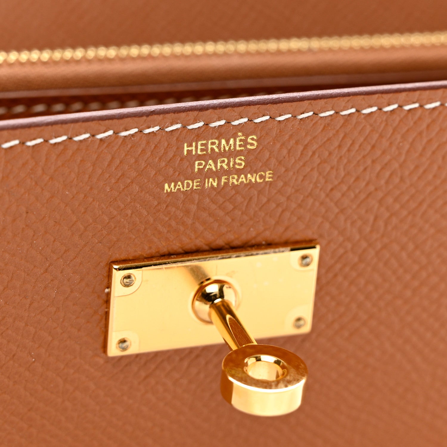Hermes Epsom Kelly Longue Wallet Gold 6 of 8