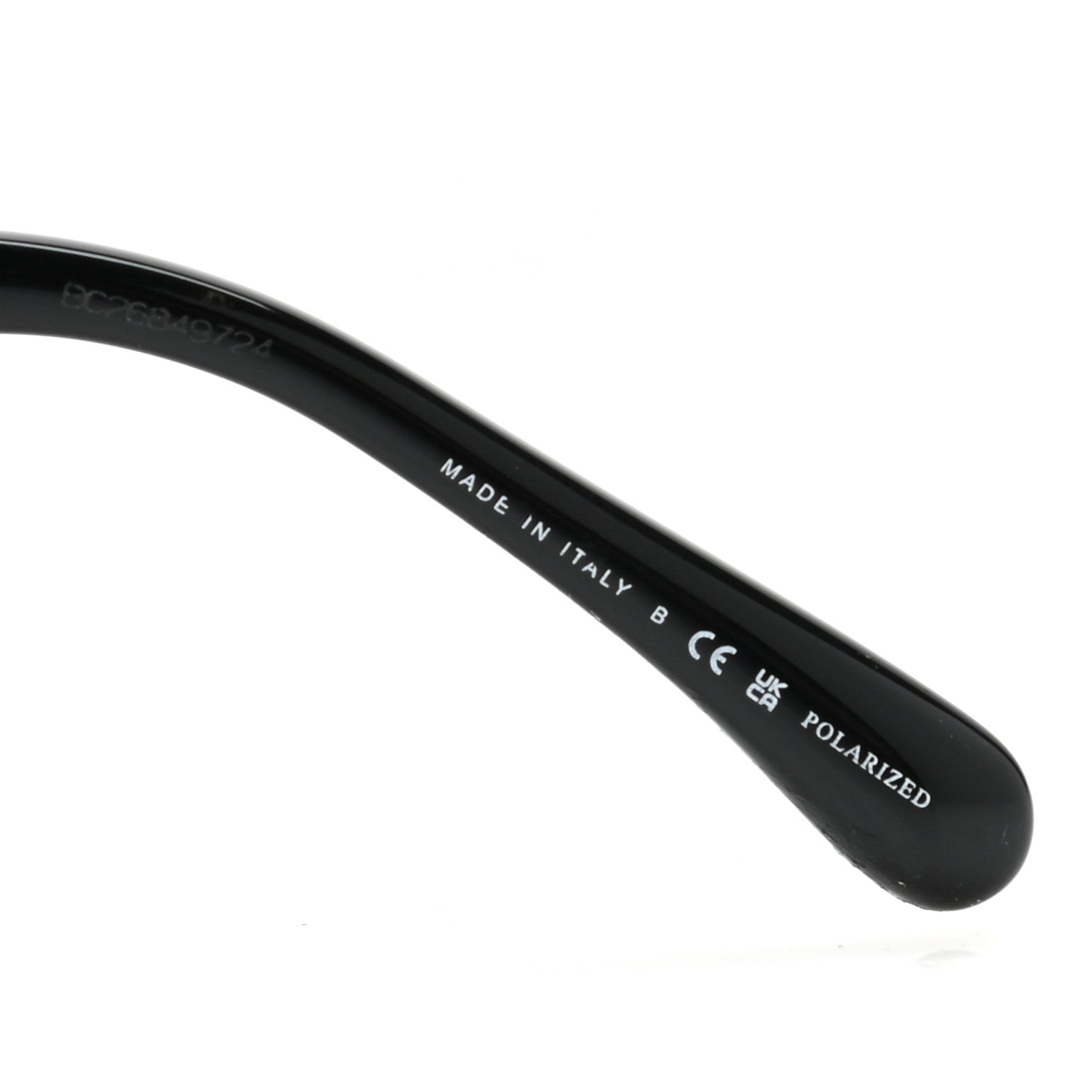 Chanel Acetate Strass Square Sunglasses 5422 Black 6 of 9
