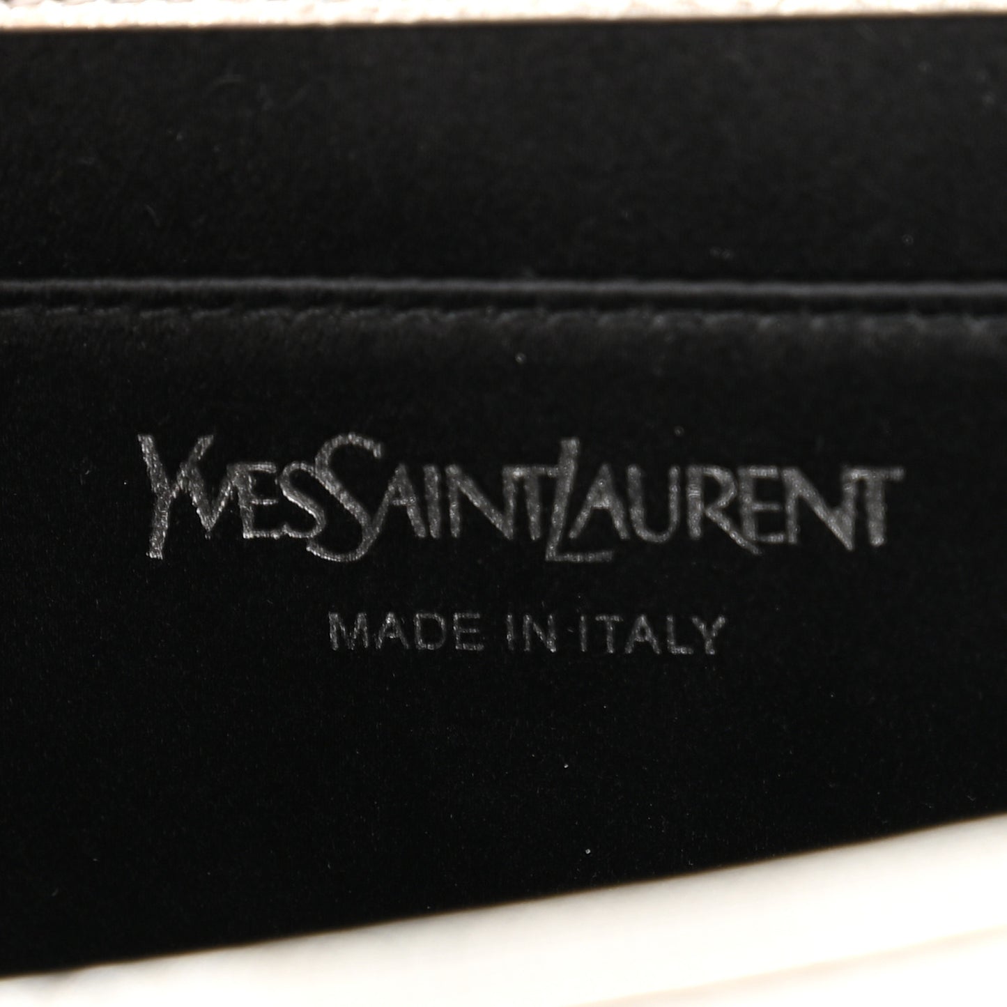 Metallic Calfskin Monogram Large Belle De Jour Clutch Silver