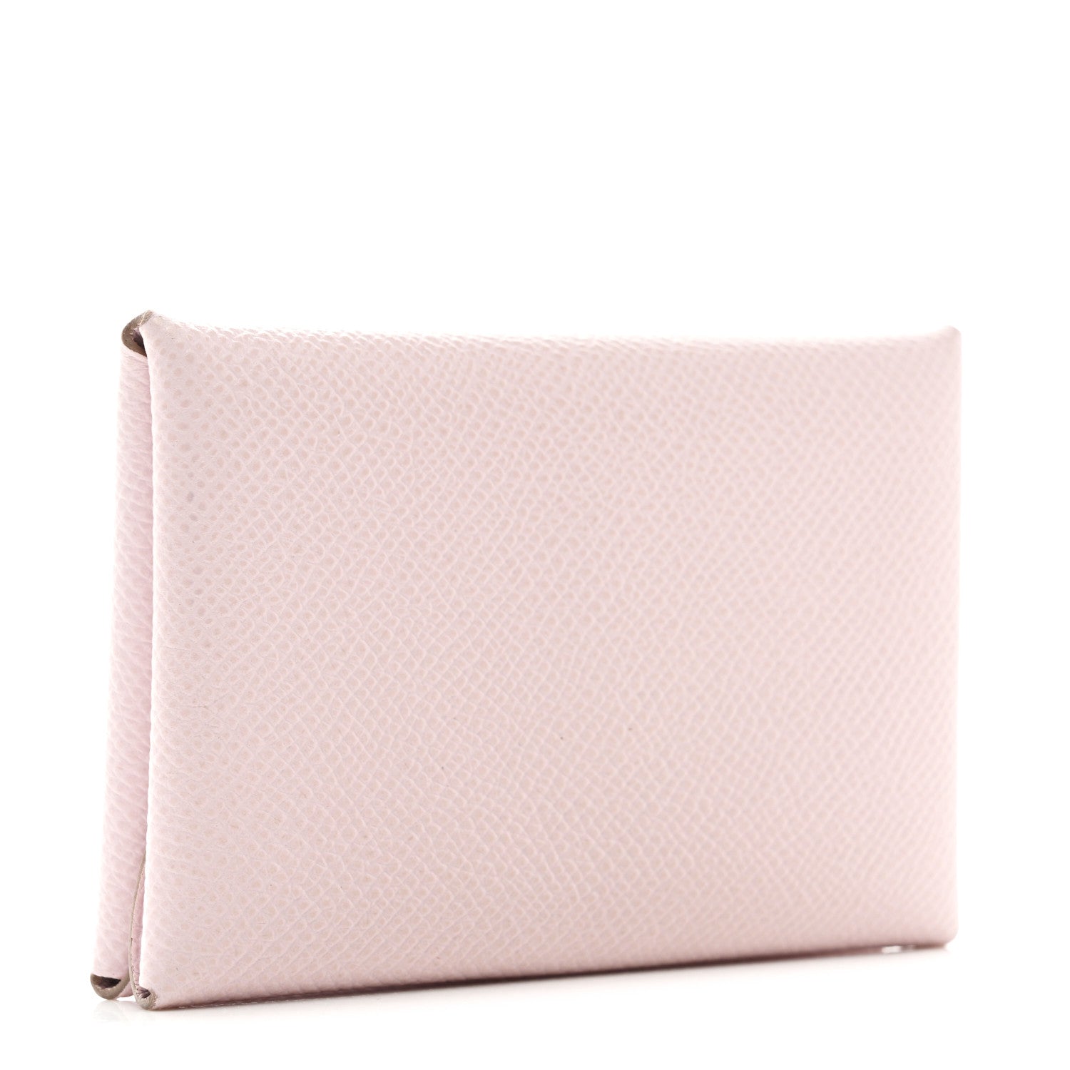 Hermes Epsom Calvi Duo Card Case Mauve Pale 3 of 8