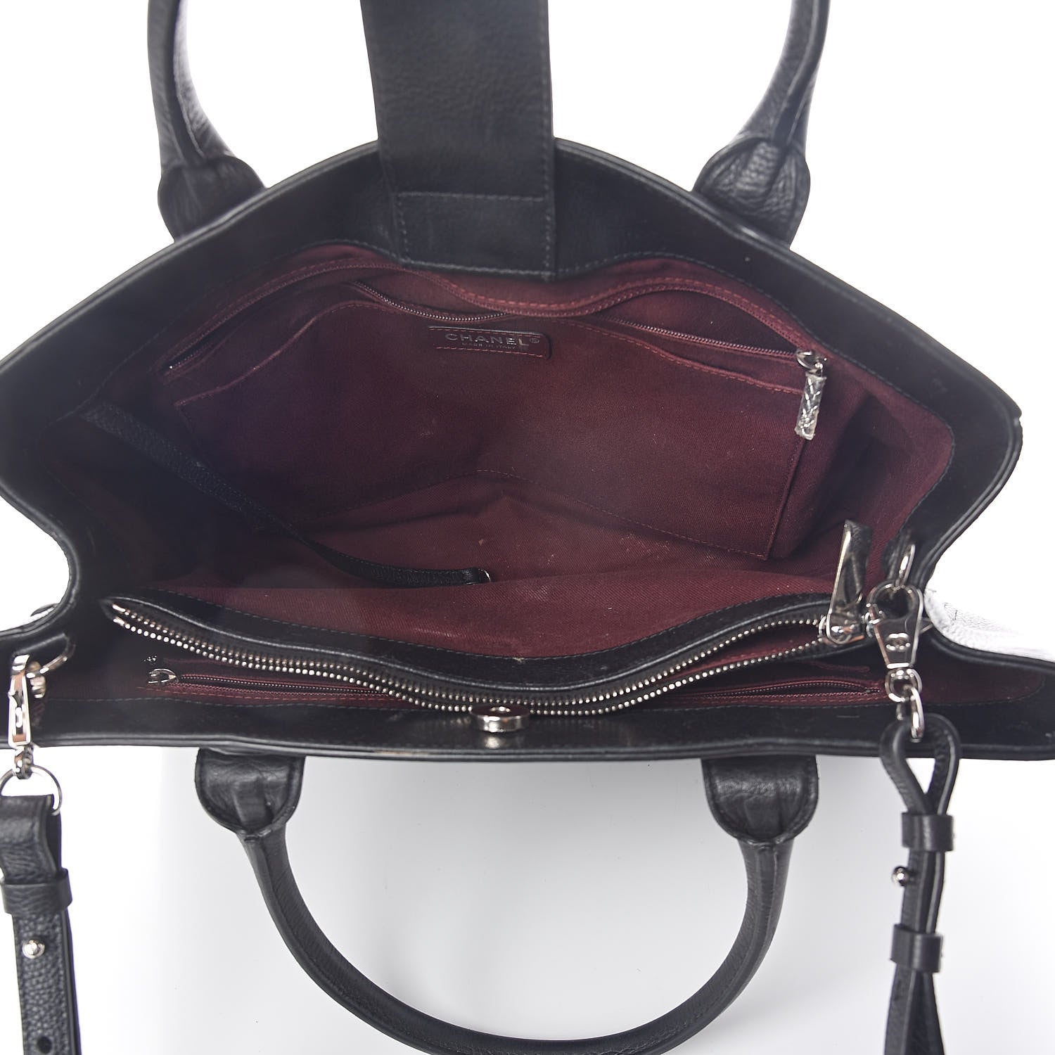 Chanel Grained Calfskin Medium Neo Executive Shopper Tote Blac 5 of 13