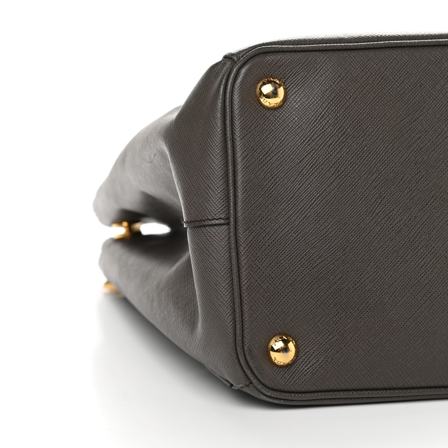 Prada Saffiano Lux Large Galleria Double Zip Tote Grafite 8 of 11