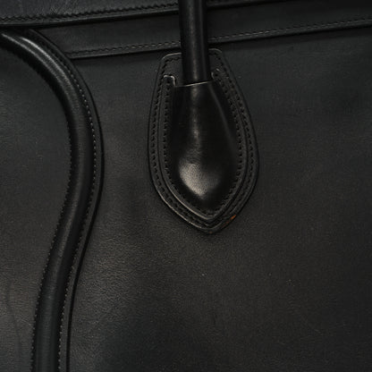 Celine Drummed Calfskin Mini Luggage Black 11 of 11