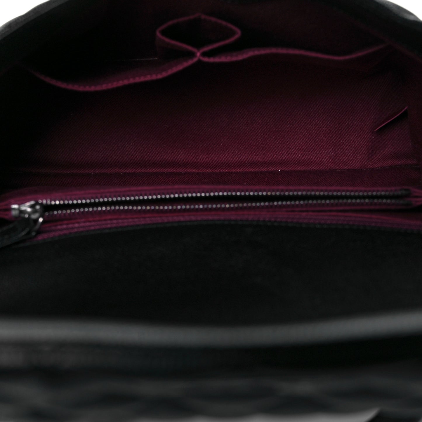 Caviar Quilted Medium Coco Handle Flap Black