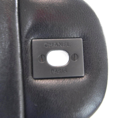 Chanel Lambskin Quilted Jumbo Flap Black BHW 11P 10 of 10