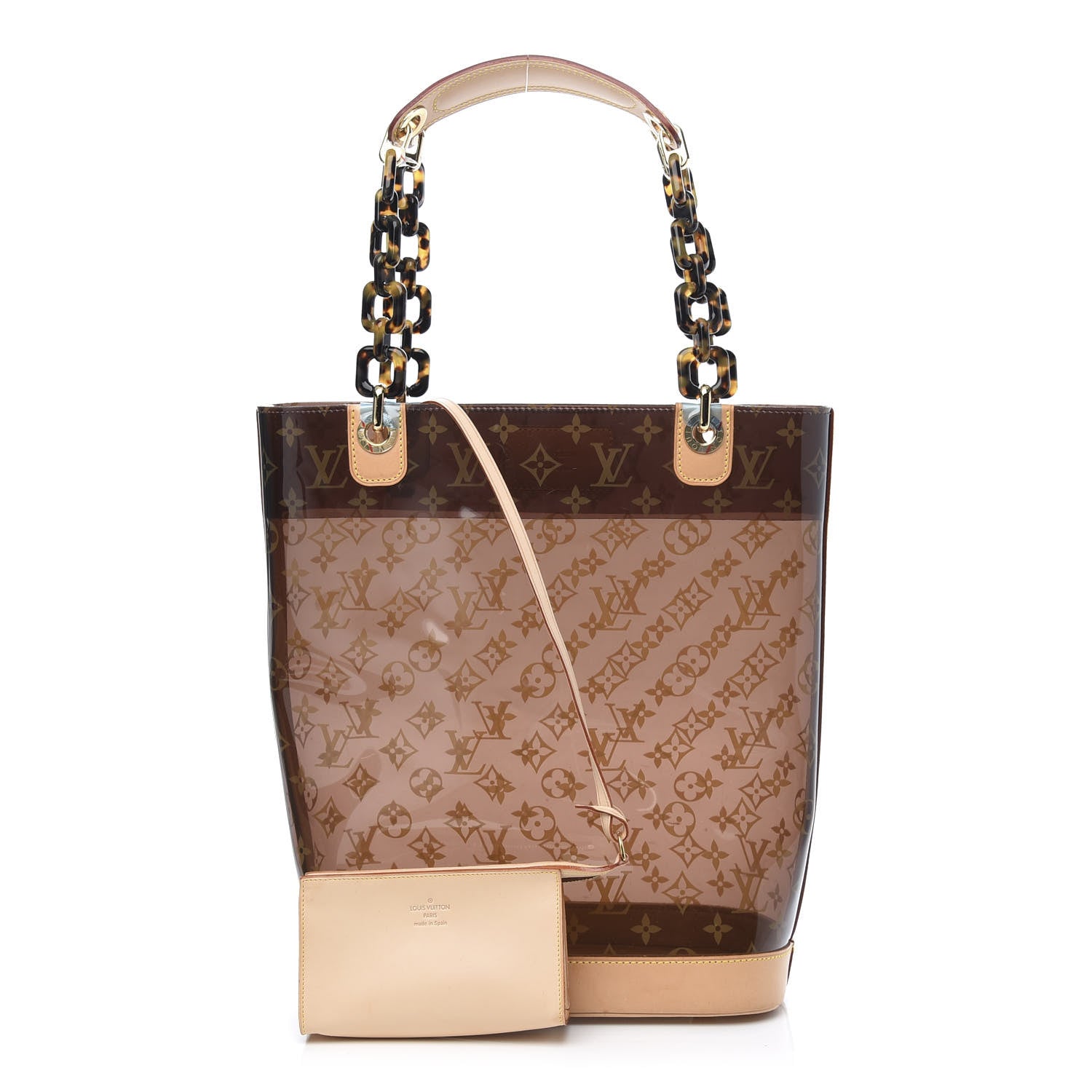 Louis Vuitton Vinyl Cabas Sac Ambre MM 1 of 16