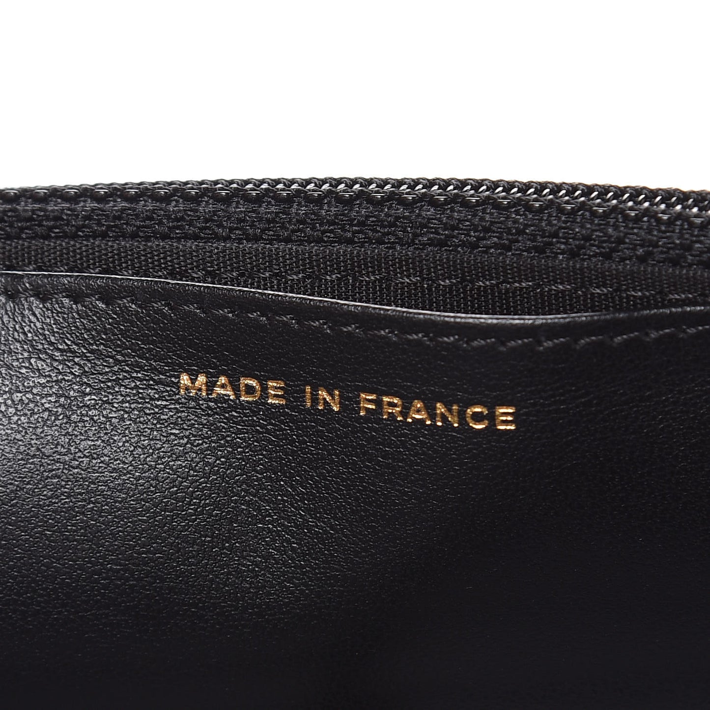 Caviar Quilted Boy Wallet On Chain WOC Black