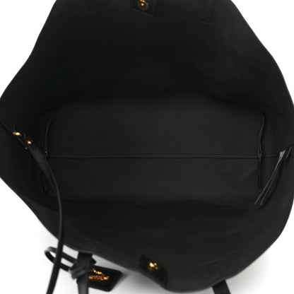 Versace Calfskin Virtus Tote Black 6 of 9