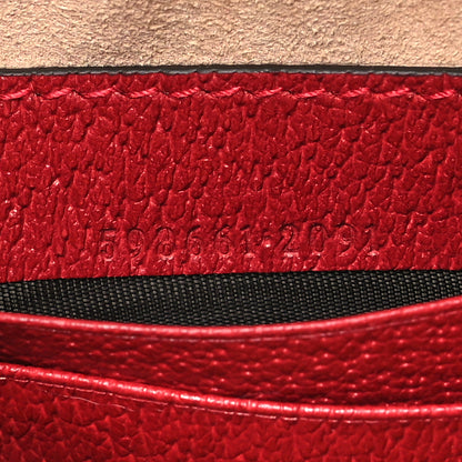 Gucci GG Supreme Monogram Web Flora Mini Ophidia Round Backpack Red 7 of 10