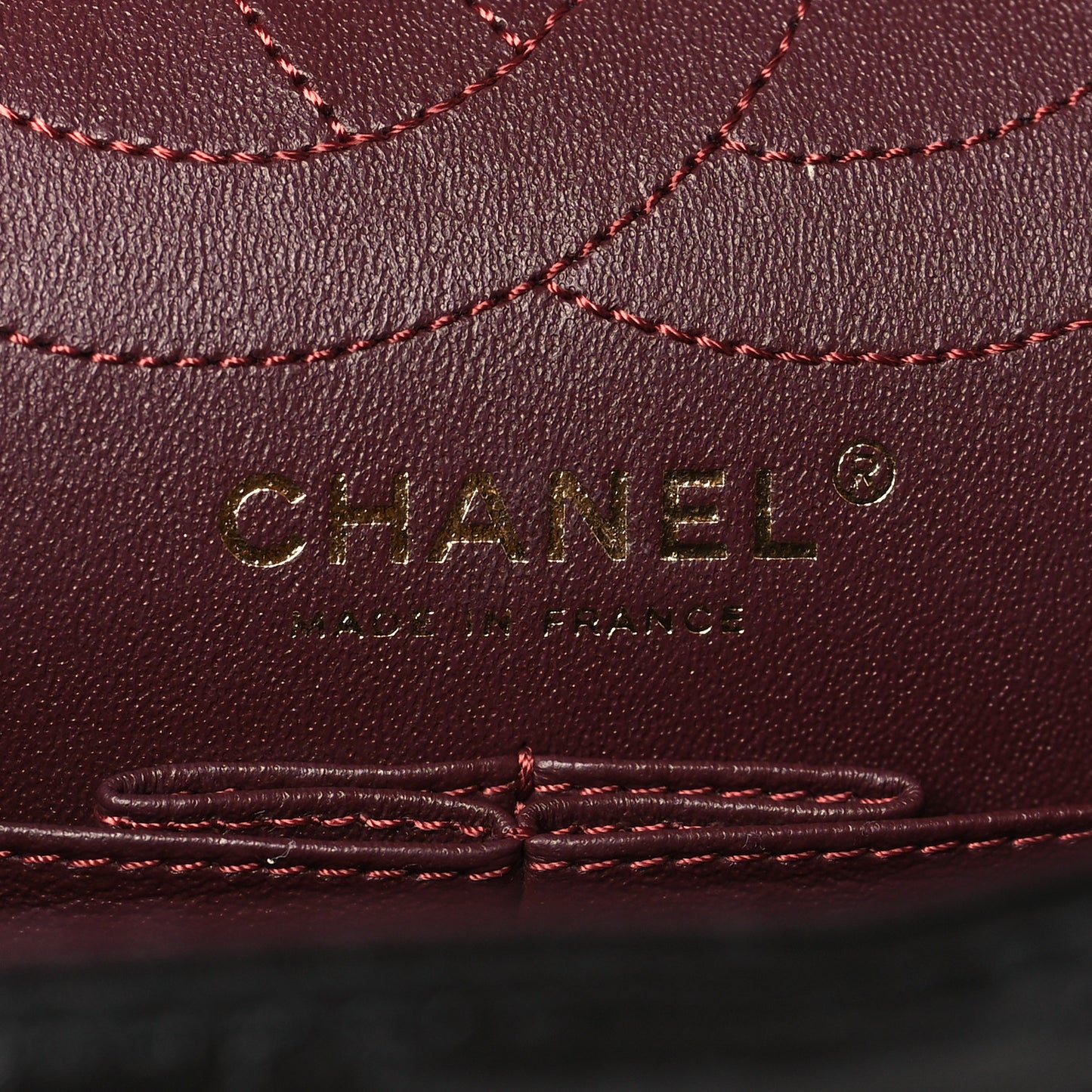 Aged Calfskin Quilted 2.55 Reissue 226 Flap Black
