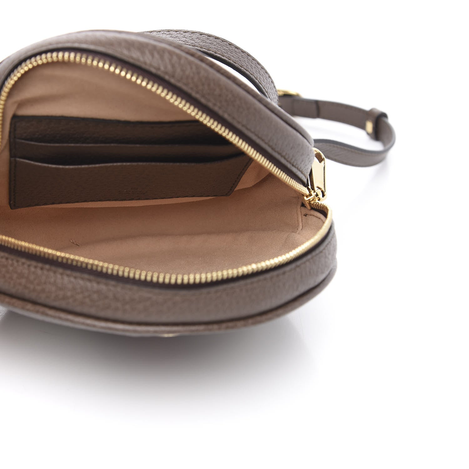 Gucci GG Supreme Monogram Web Mini Ophidia Round Backpack Brown 4 of 9