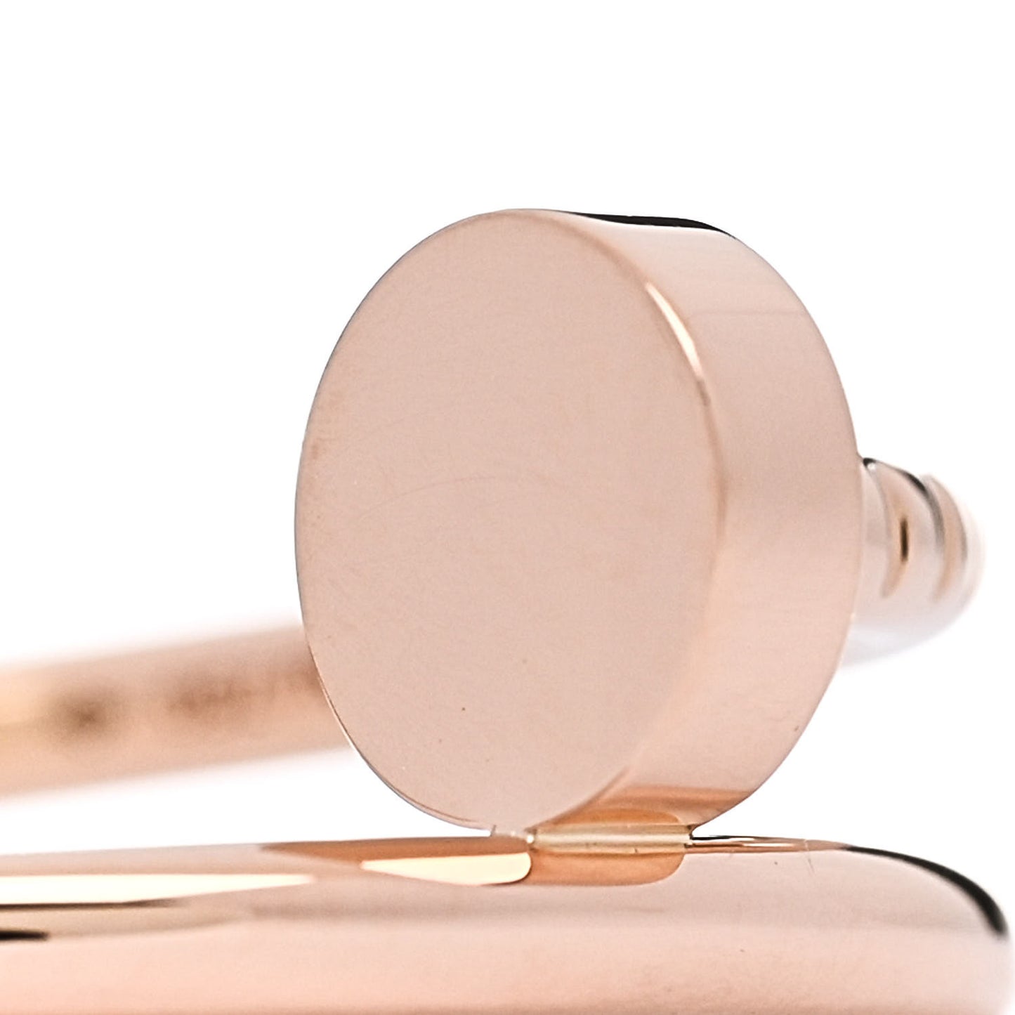 18K Pink Gold Small Juste Un Clou Ring 54 7