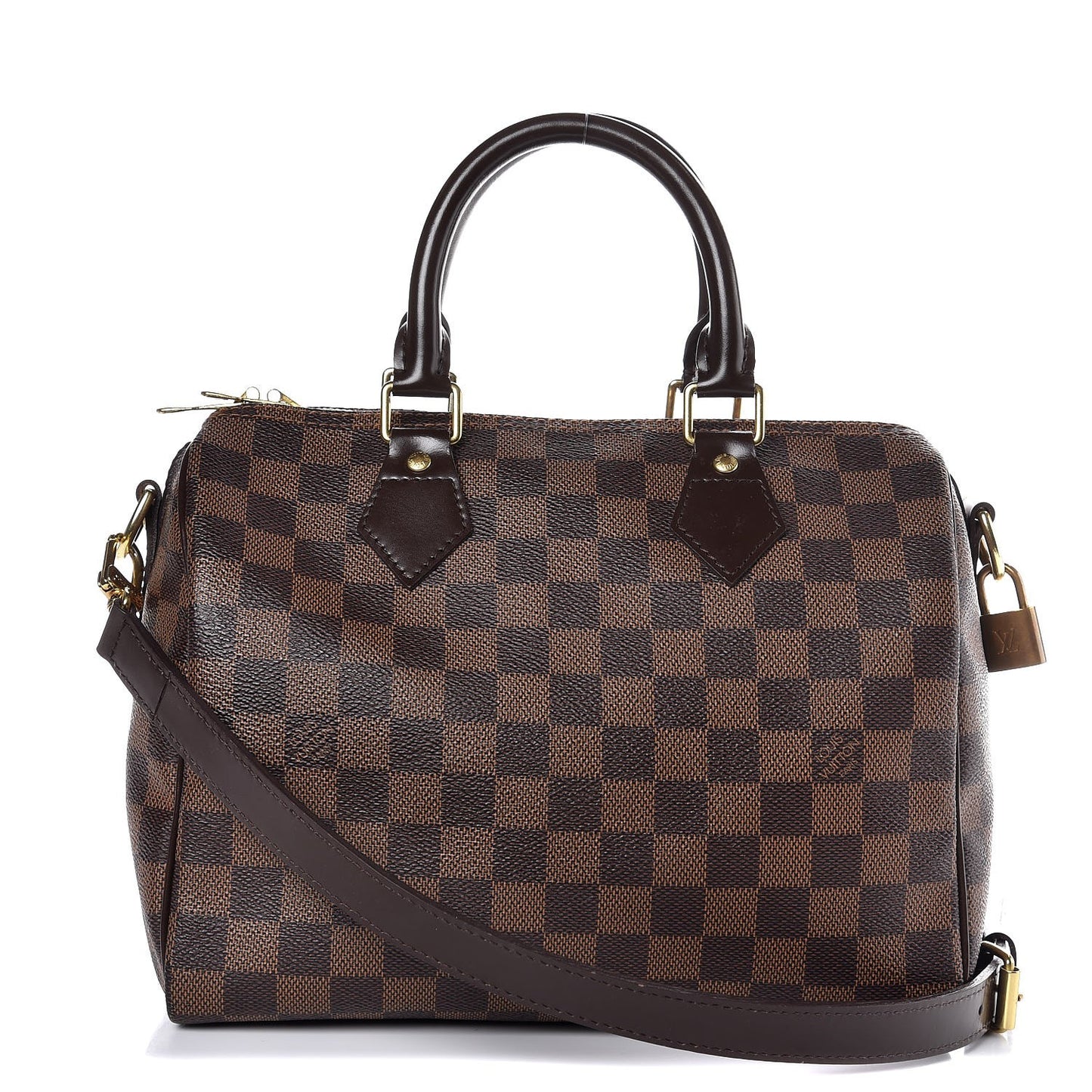 Damier Ebene Speedy Bandouliere 25