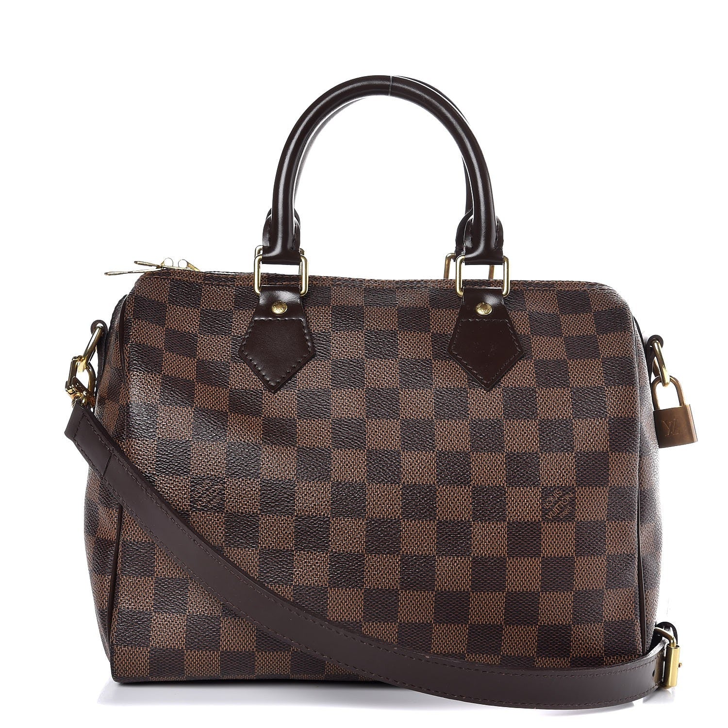 Louis Vuitton Damier Ebene Speedy Bandouliere 25 1 of 9