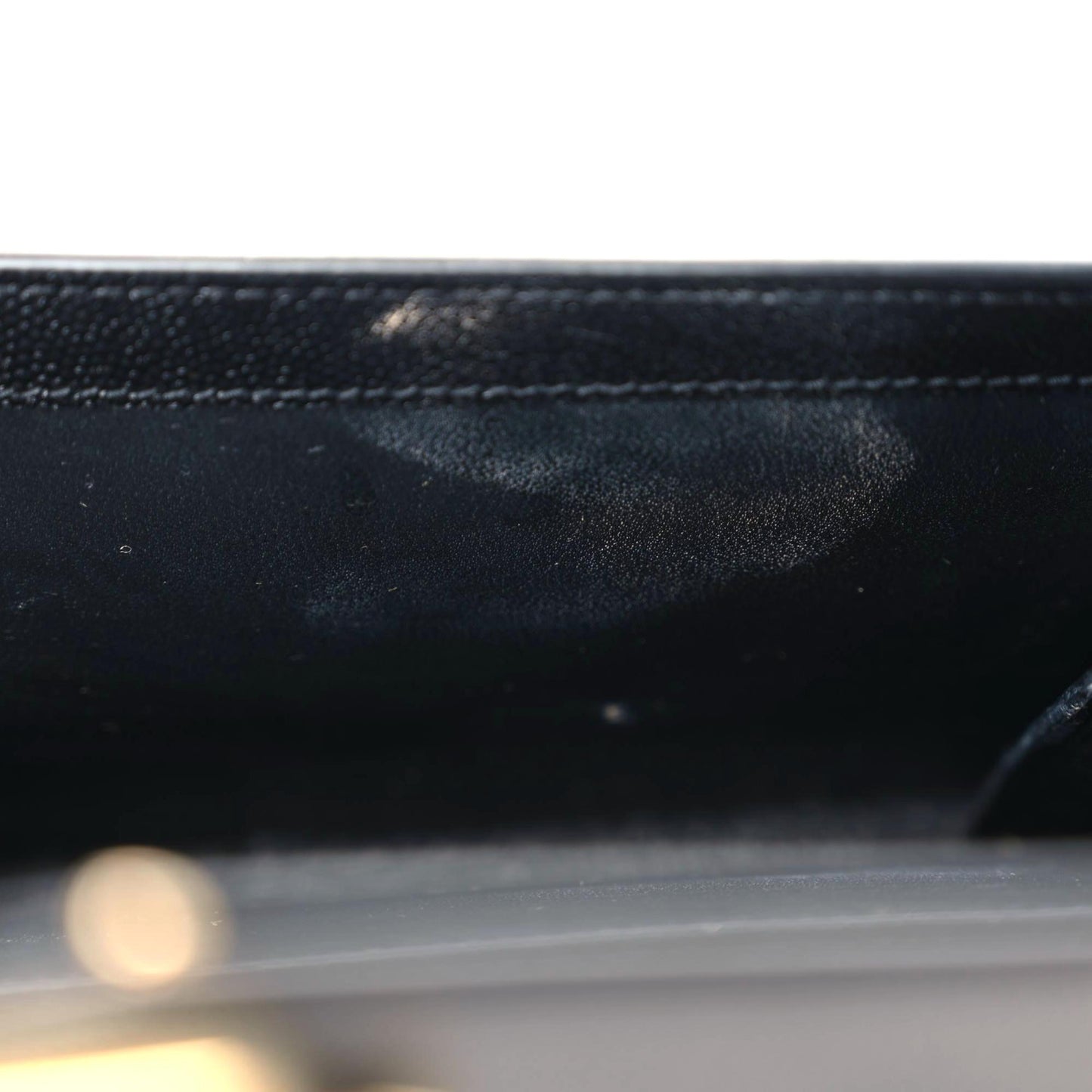 Grain De Poudre Uptown Chain Wallet Black