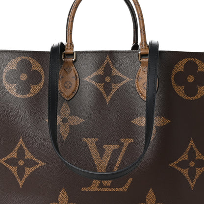 Louis Vuitton Reverse Monogram Giant Onthego GM 7 of 9