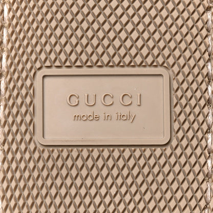 Gucci Nappa Wool Womens Fria Slippers 39.5 Black Butterscotch 6 of 9
