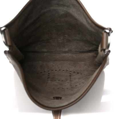Hermes Taurillon Clemence Evelyne III PM Etoupe 5 of 9